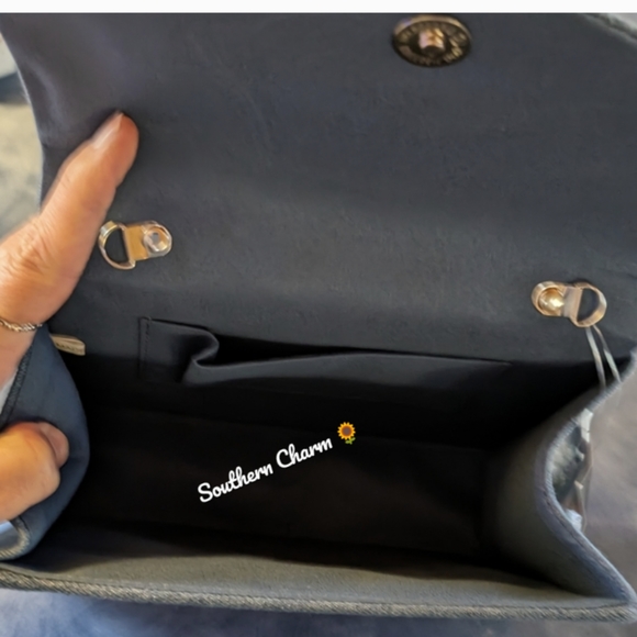 Last One.... Denim Purse with Rhinestones - Picture 11 of 11